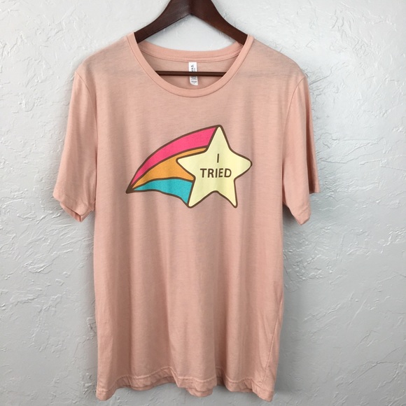 Bella Canvas Other - Men’s “I Tried” Graphic Tee , unisex Capability